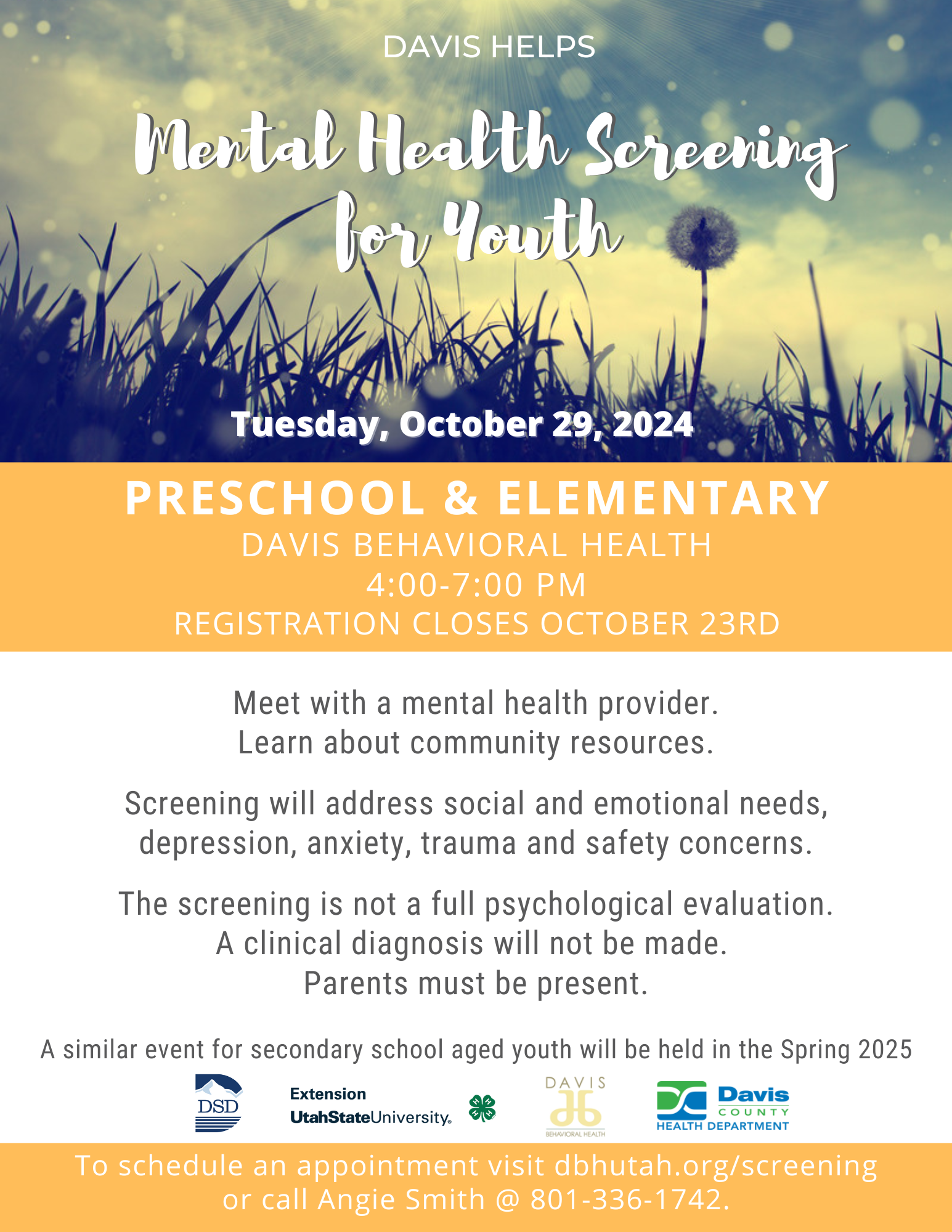 Mental Health Screening for Youth